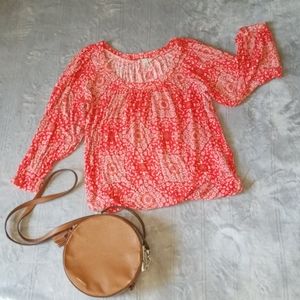 FRANCESCA'S Boho Chic Blouse
